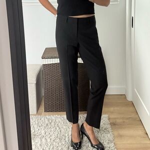 Vince Classic Black Trousers